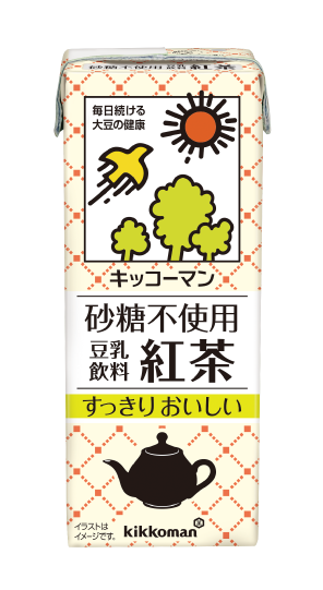 砂糖不使用豆乳飲料紅茶