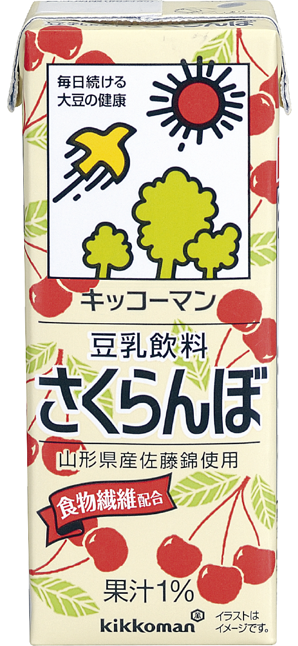 豆乳飲料 さくらんぼ