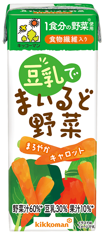 豆乳でまいるど野菜 まろやかキャロット